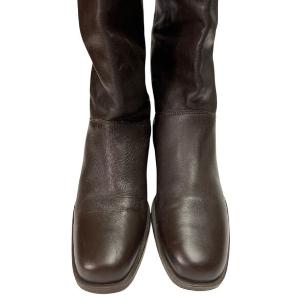 Naturalizer brown mid calf boots size 9M - Picture 9 of 11
